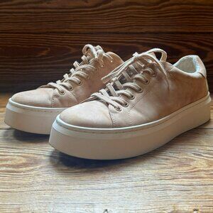 ABEO Jumpstreet Walking Comfort Sneaker Sz 9.5 Cuban Sand Worn 2 x Leather
